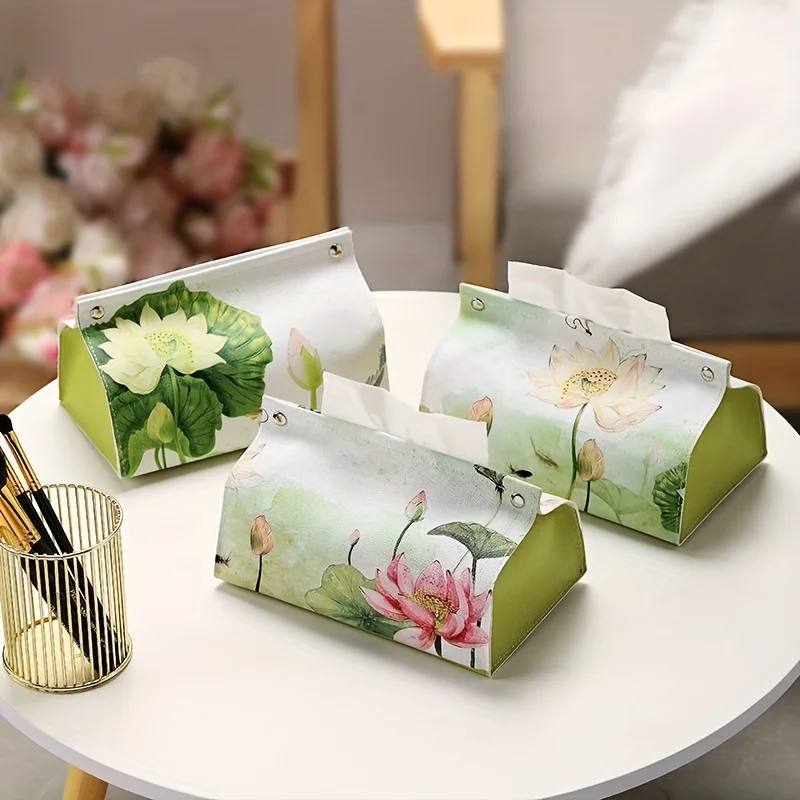 Caja de pañuelos de escritorio creativa para decoración del hogar - imagen 5