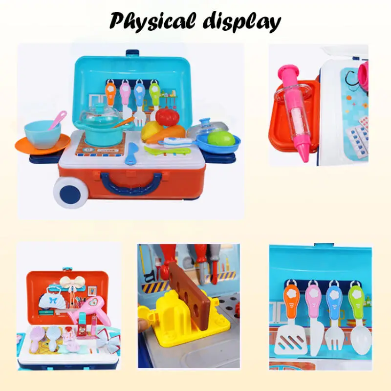 Kit médico infantil con maletín estuche de carro y accesorios - imagen 3