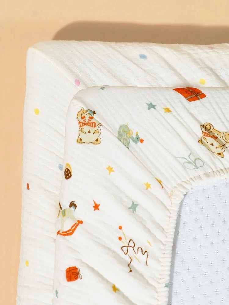 Manta de cuna bebé unisex suave lunares doble capa - imagen 2