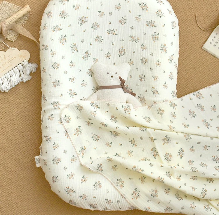 Juego de cama para bebé con diseño de doble cara