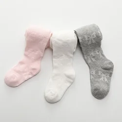Pantimedias de algodón para bebé y niña - transpirables 0-8 años