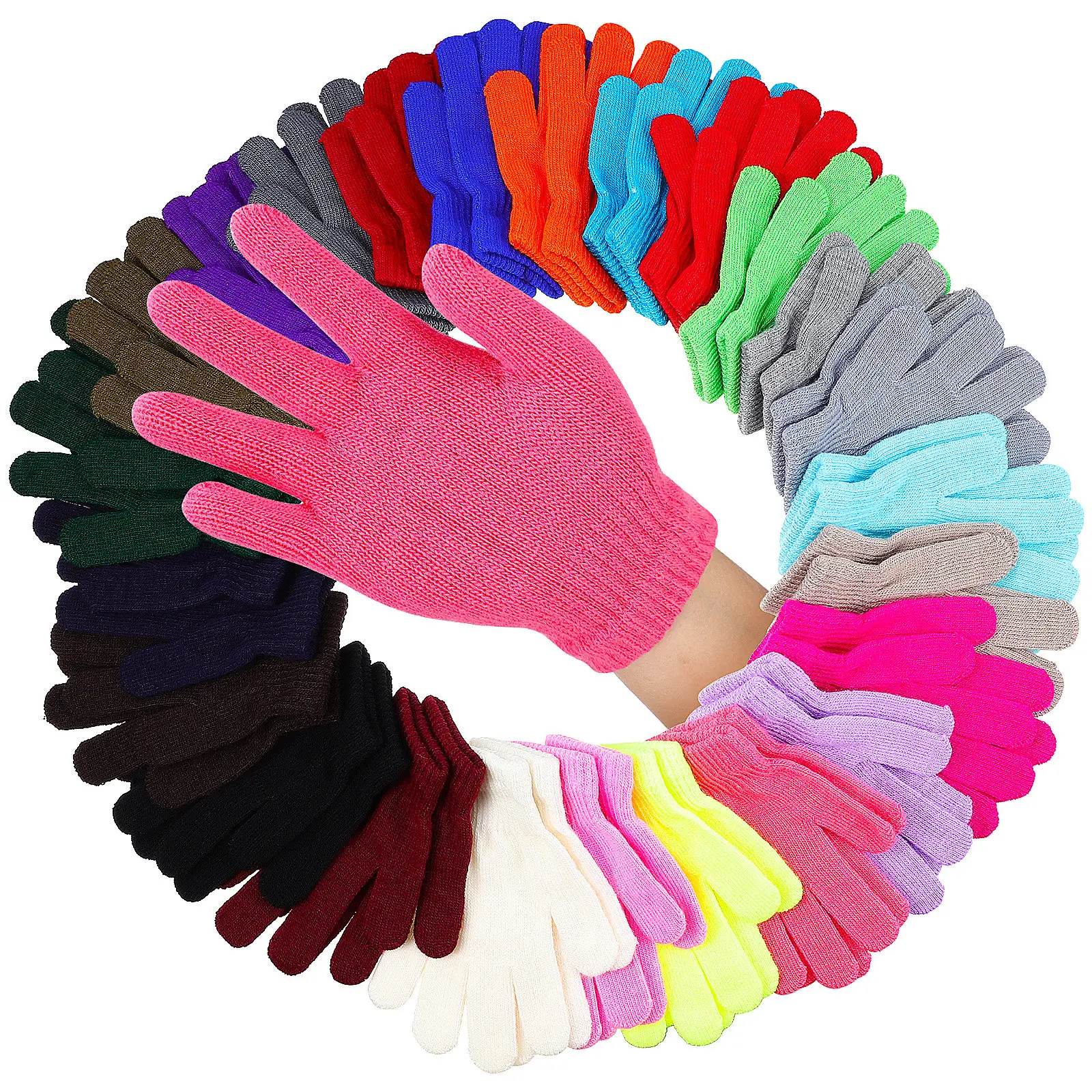 Guantes térmicos para niños en invierno – punto cálidos - imagen 2