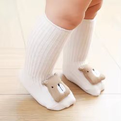 Calcetines antideslizantes de algodón para bebé con dibujos animados