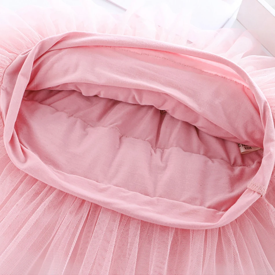 Falda de tul para niña con cintura elástica - Ideal para fiestas de cumpleaños - imagen 2