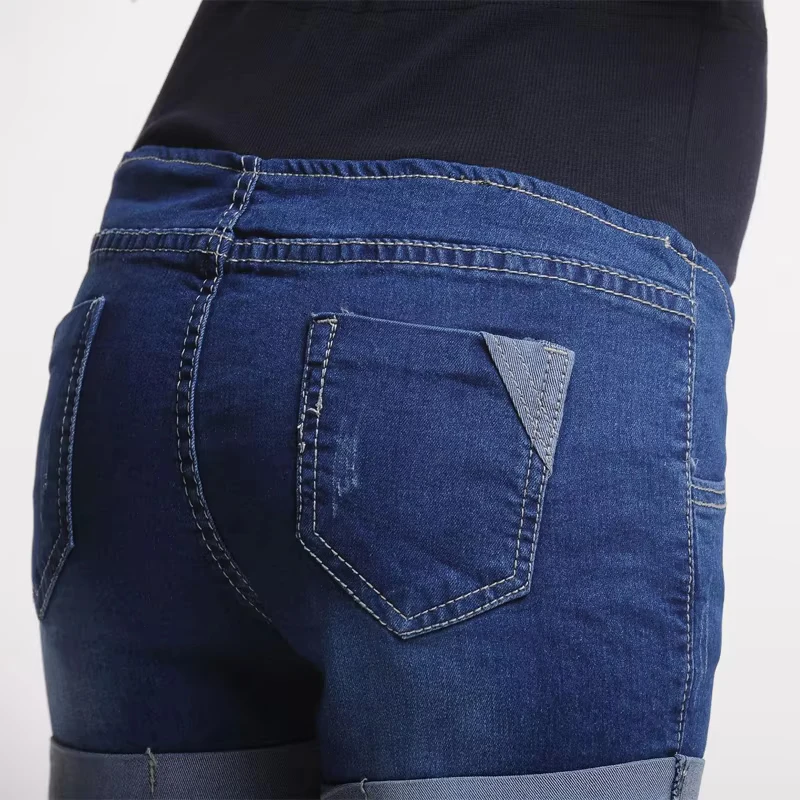Shorts de embarazo holgados transpirables con cinturilla elástica - imagen 2