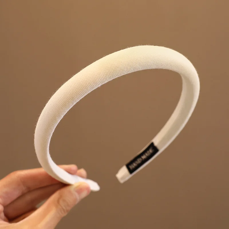 Diadema para el pelo niña blanca y rosa, estilo coreano - imagen 4