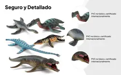 Figuras de dinosaurios plásticas grandes para juegos educativos