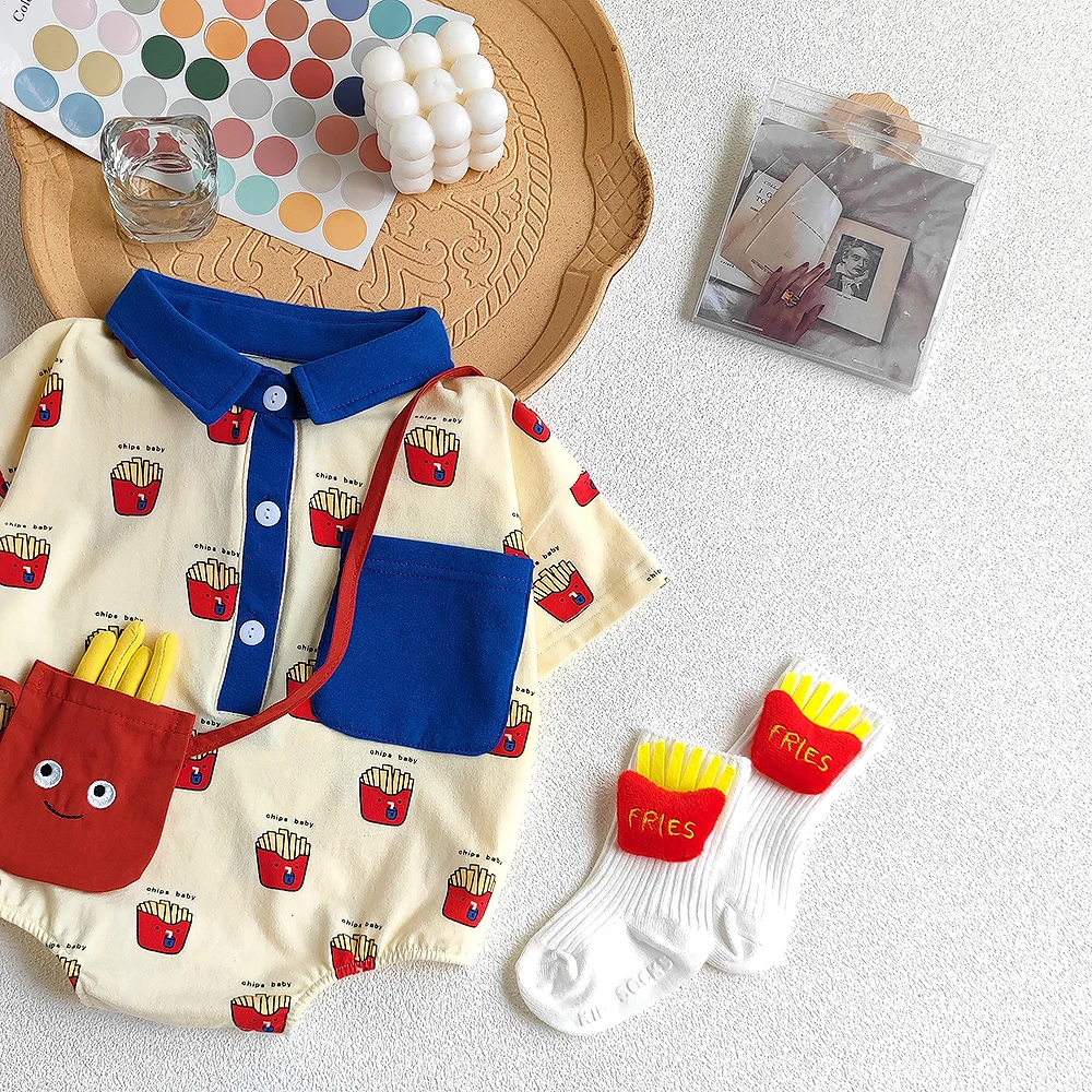 Conjuntos de verano para bebé – Ropa de algodón suave y transpirable