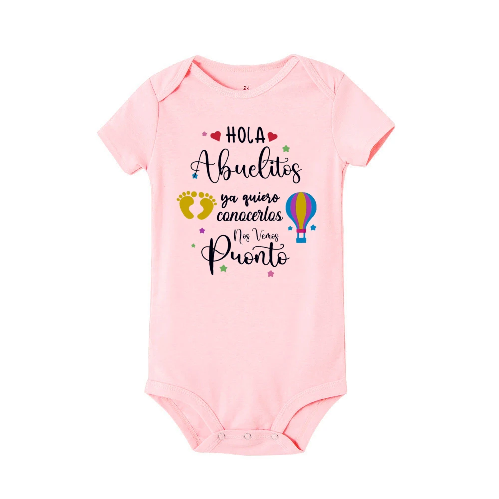 Mono estampado para bebé con mensaje emotivo