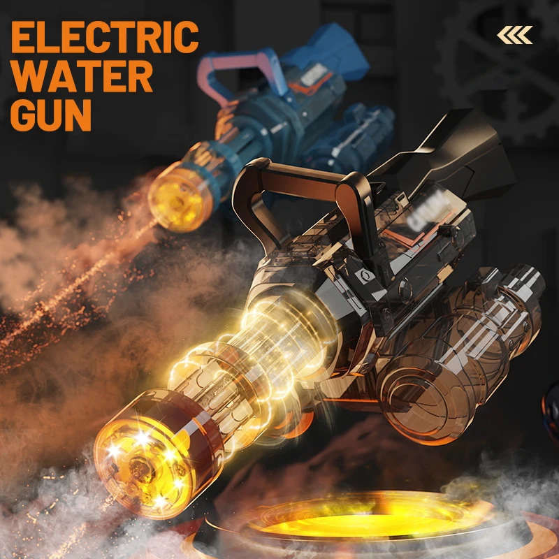 Pistola de agua eléctrica automática alta presión efecto humo - imagen 2