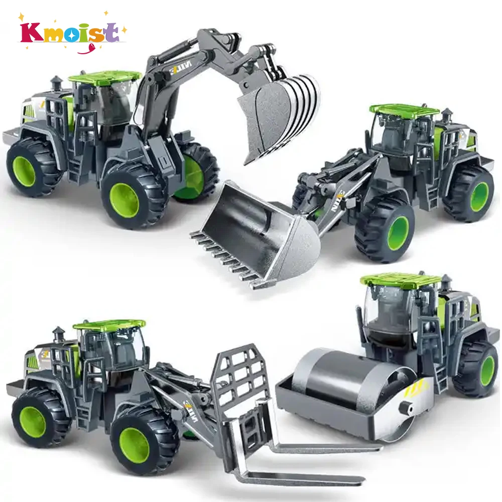 Decast – Excavadora juguete ingeniería niños grúa