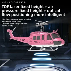 Helicóptero RC teledirigido de vuelo inverso con control inteligente