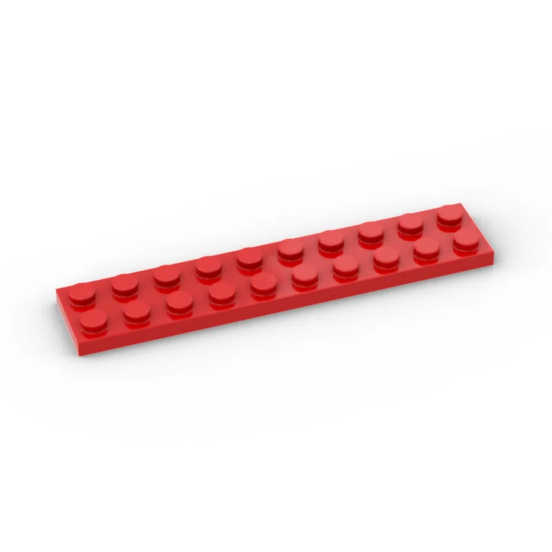 Piezas de bloques de construcción organizados por colores