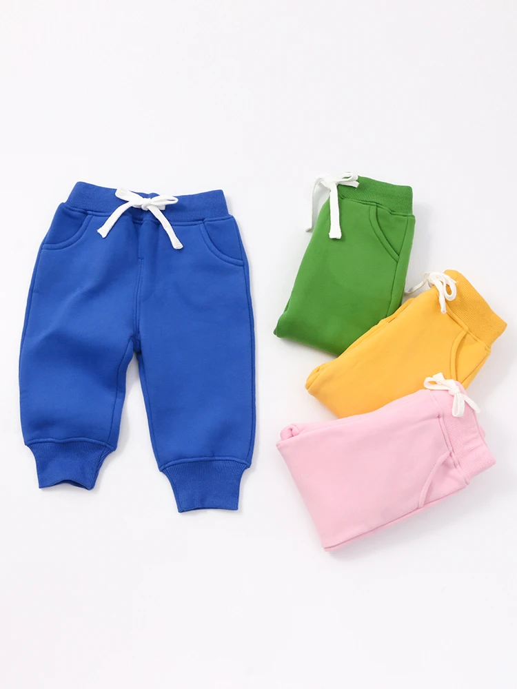 Pantalones de baño térmicos para niños y niñas – Algodón suave y cálido