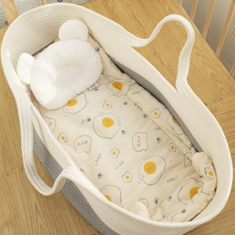 Almohadilla acolchada para cochecito de recién nacido, suave y cálida - imagen 3