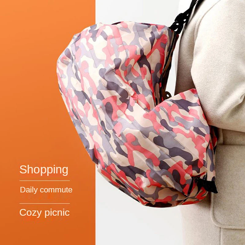 Bolsa plegable reutilizable de playa en tela Oxford impermeable - imagen 5