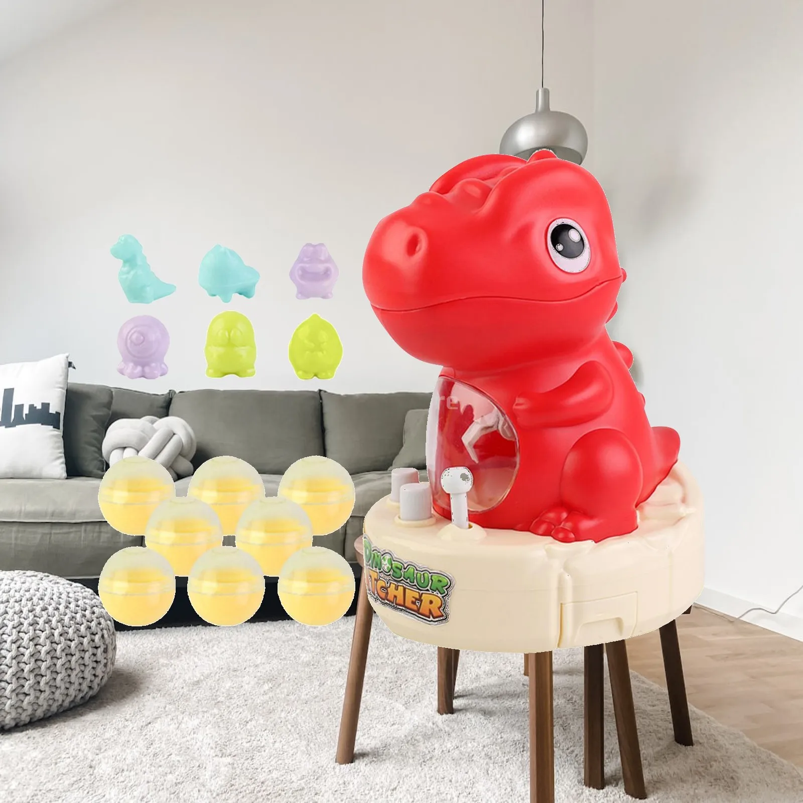 Máquina de premios infantil con mini juego interactivo de tapa - imagen 5