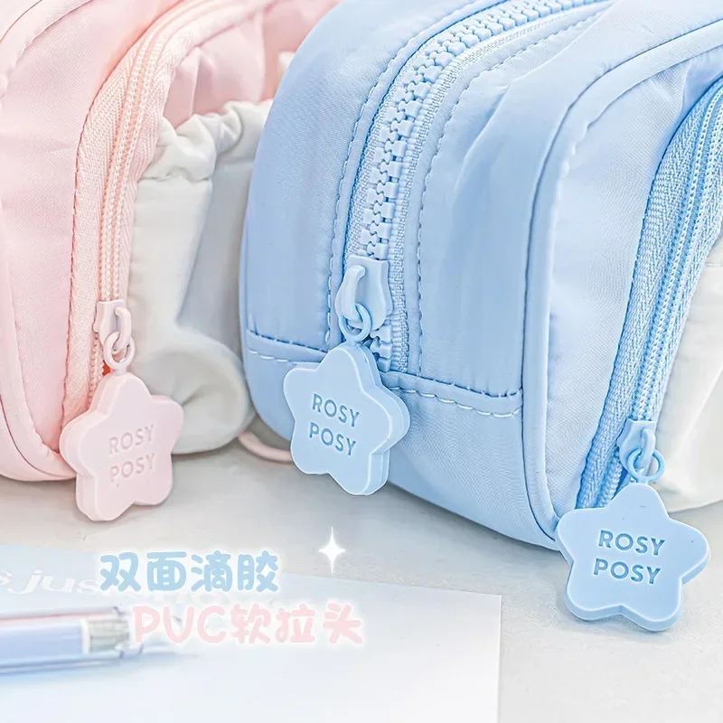 Bolsa de bolígrafo Star con cordón – Neceser doble capa para niños - imagen 4