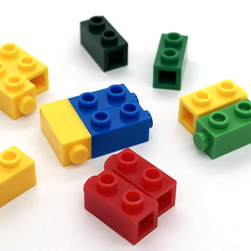 Bloques construcción educativos 1x1x1 con tachuelas - Regalo cumpleaños niños - imagen 3