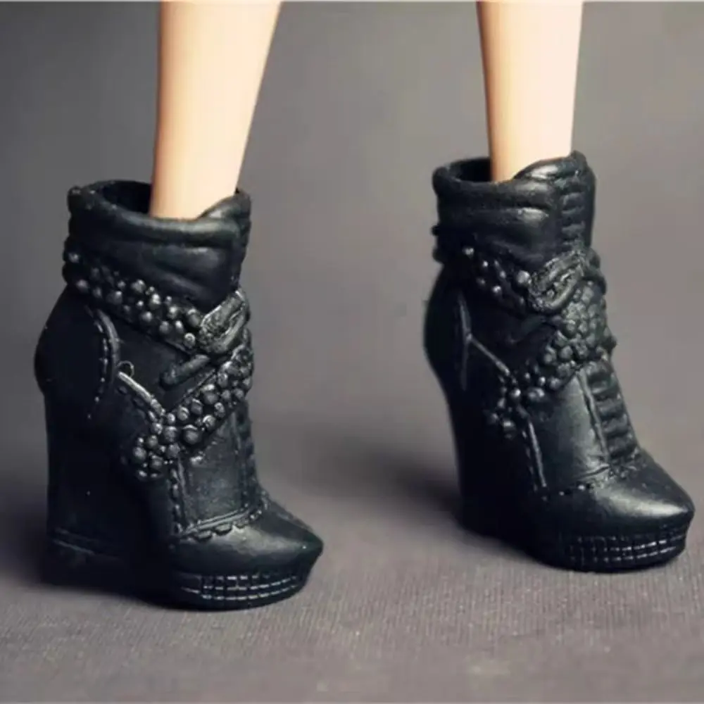 Zapatos de tacón alto para muñeca: botas y sandalias informales - imagen 2