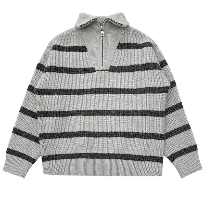 Jersey de cuello alto de terciopelo para niño – Cálido y moderno