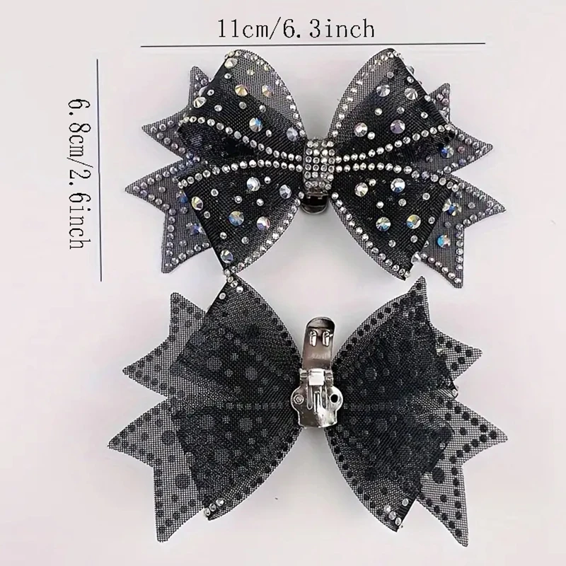 Adornos strás con flor para zapatos de tacón - imagen 3