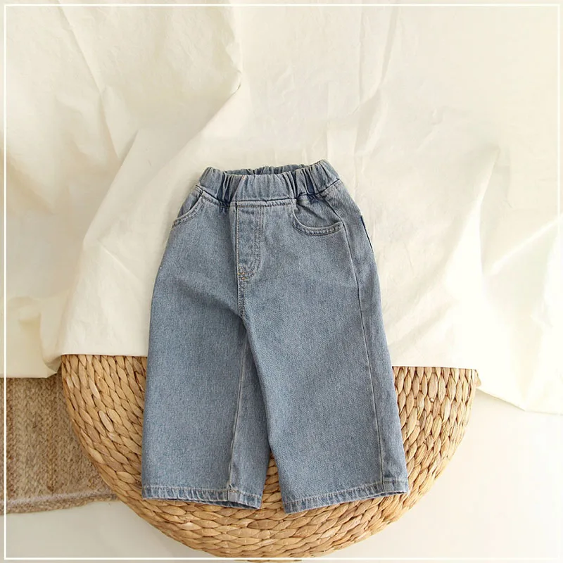 Milancel Vaqueros para nina - Corte ancho, comodo y combinable - imagen 5