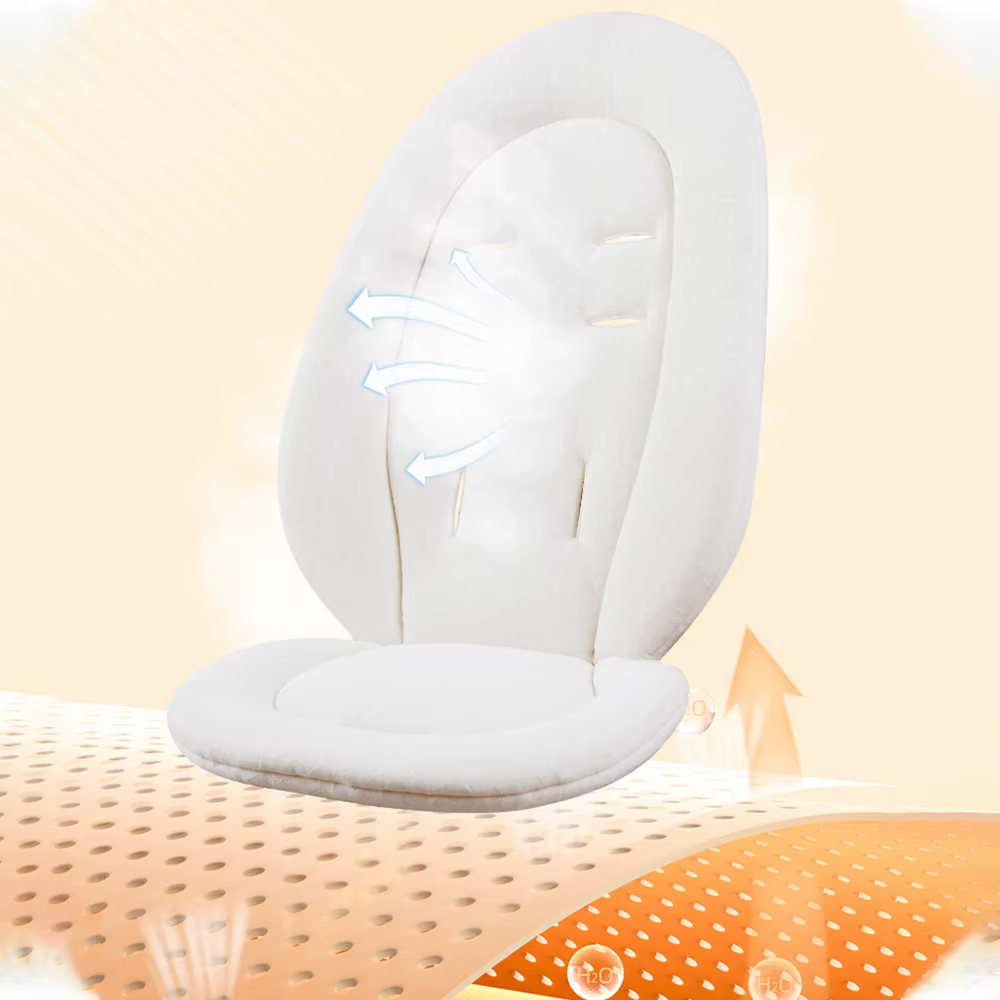 Cojín de asiento para cochecito de bebé transpirable y suave - imagen 4