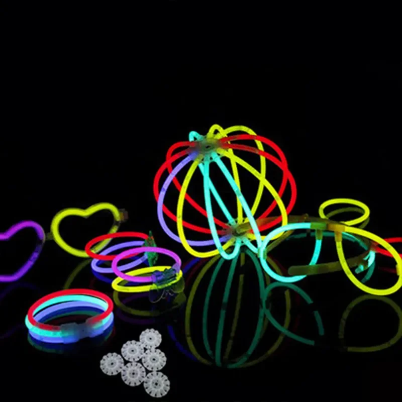 Palo de luz fluorescente infantil – Juguete luminoso no tóxico para exterior