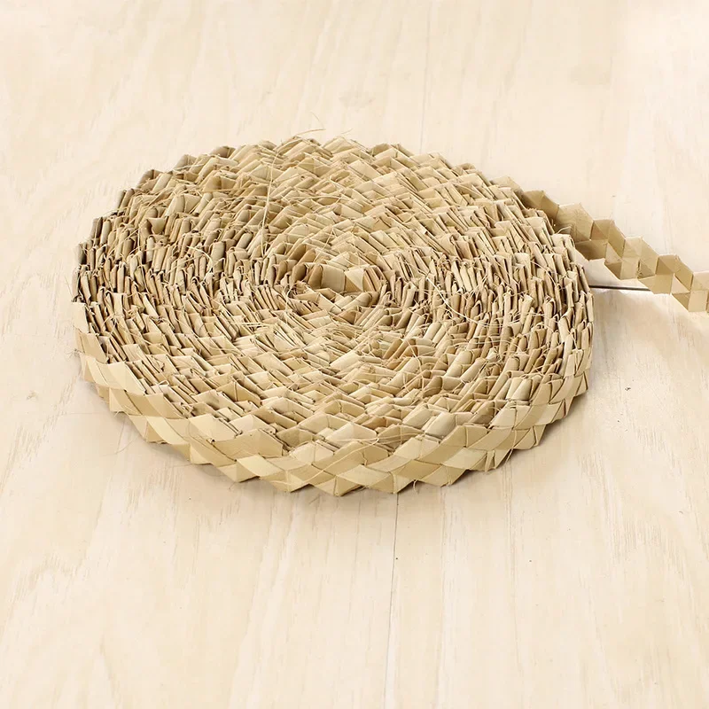 Materiales de paja para sombreros y manualidades infantiles