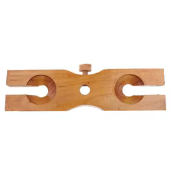 Soporte de laboratorio infantil en madera para embudo doble