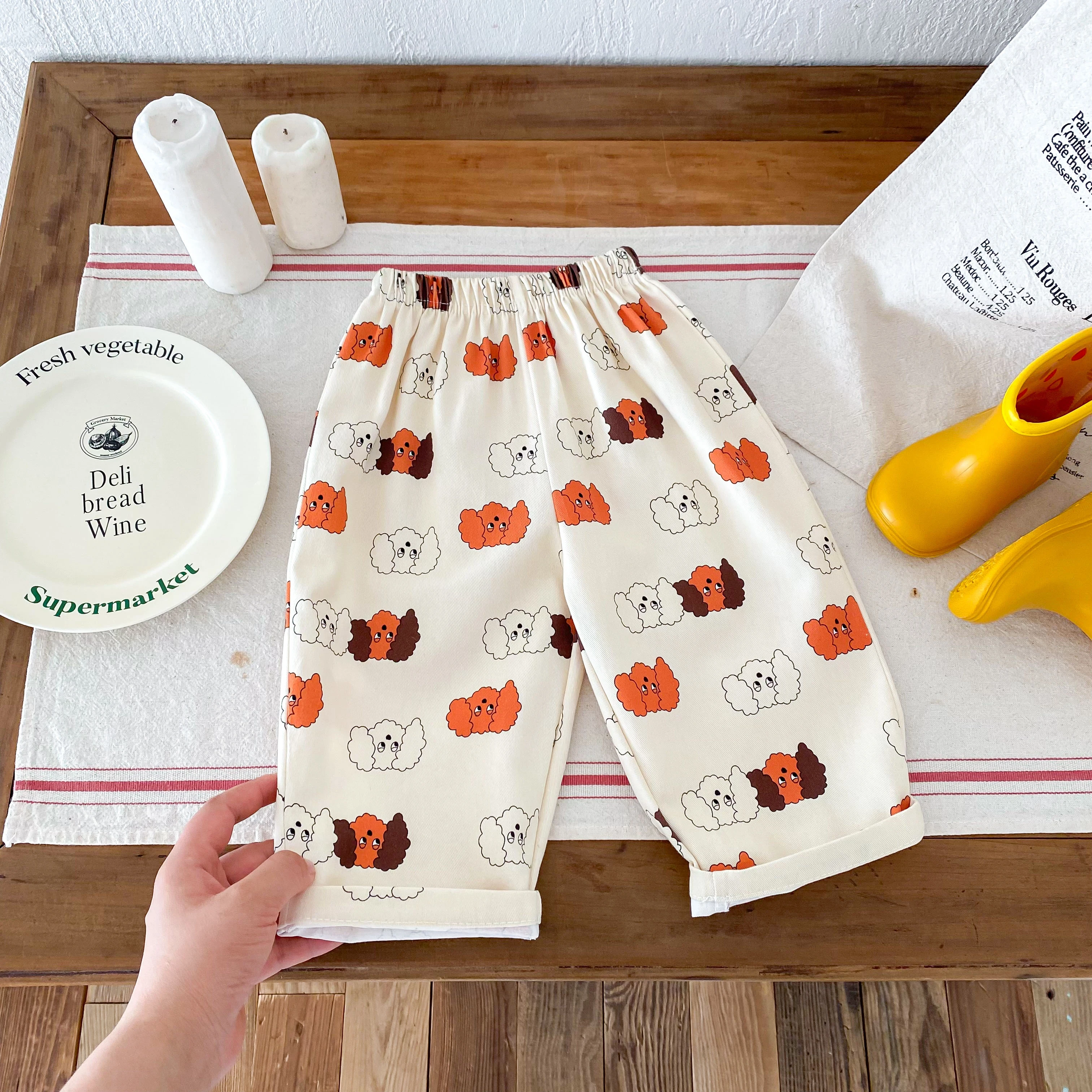 Pantalones harem estampados de verano para niños y niñas - imagen 4