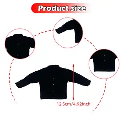 Ropa para muñeco masculino: traje chaqueta de tela en miniatura