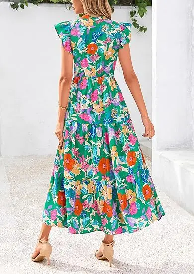 Estilo veraniego con estampado y caída ligera