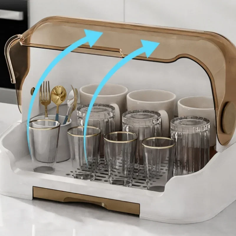 Escurridor de biberones con tapa para secado vasos alimentación bebé - imagen 2