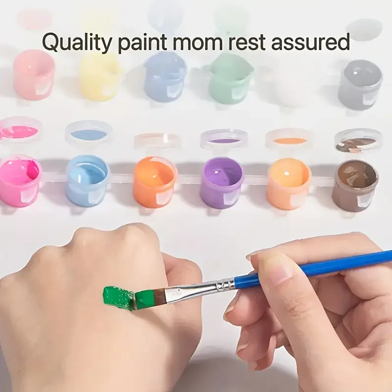 Juego para colorear de dinosaurios DIY con pared creativa