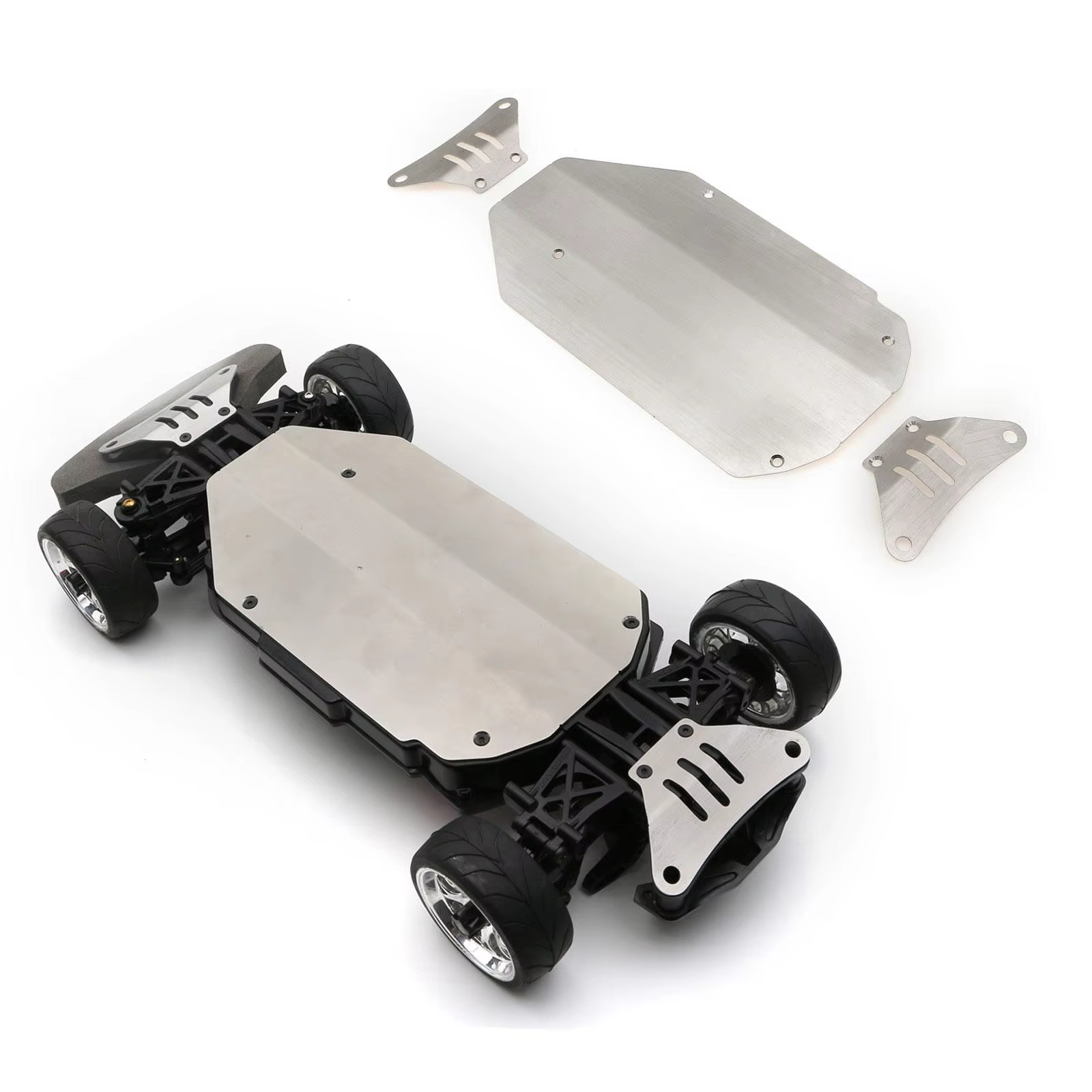 Protector de chasis RC Hobby TT02 para placa deslizante antidesgaste - imagen 4