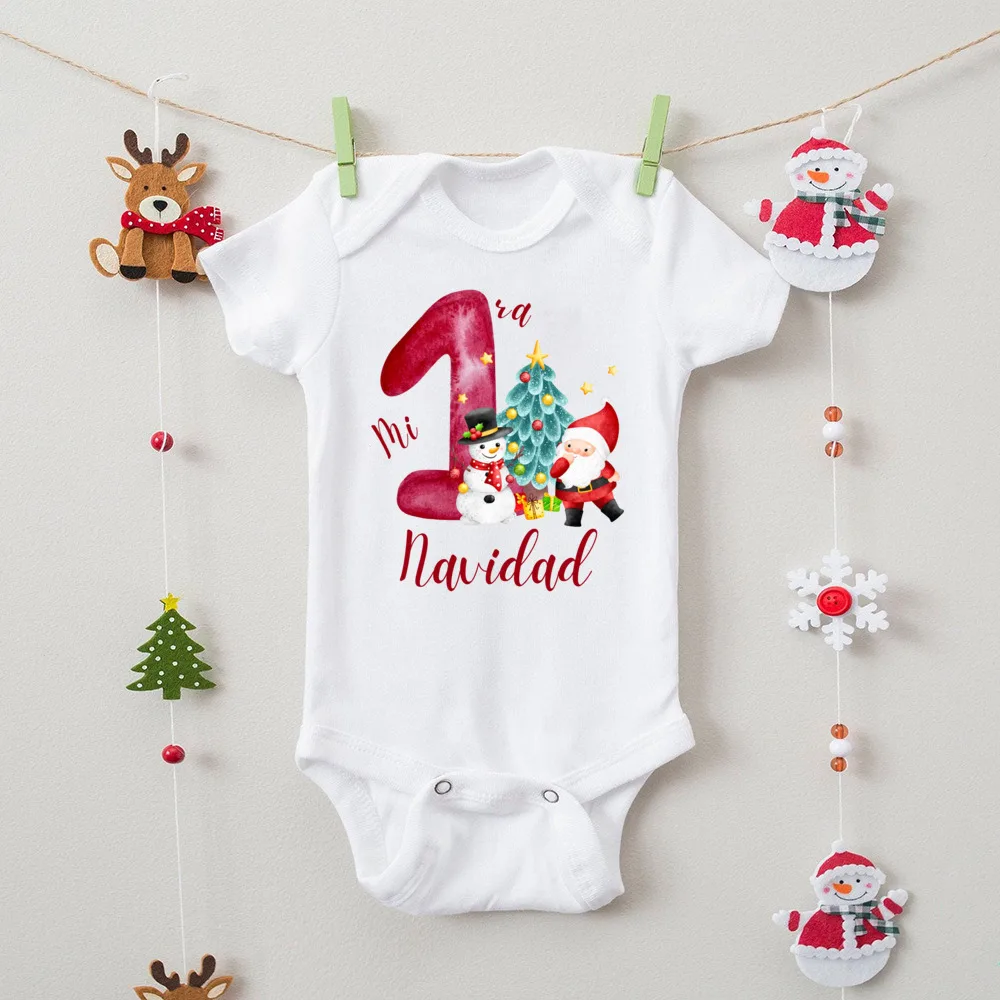 Body bebé con estampado español para Navidad - imagen 4