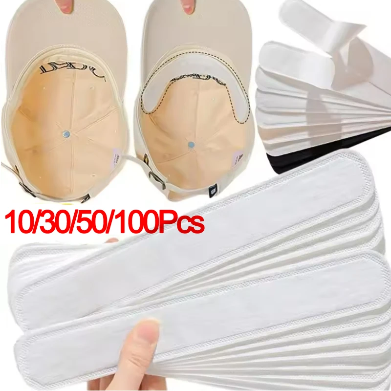 Cap Peak Edge tiras adhesivas antideslizantes absorbentes para gorras - imagen 4