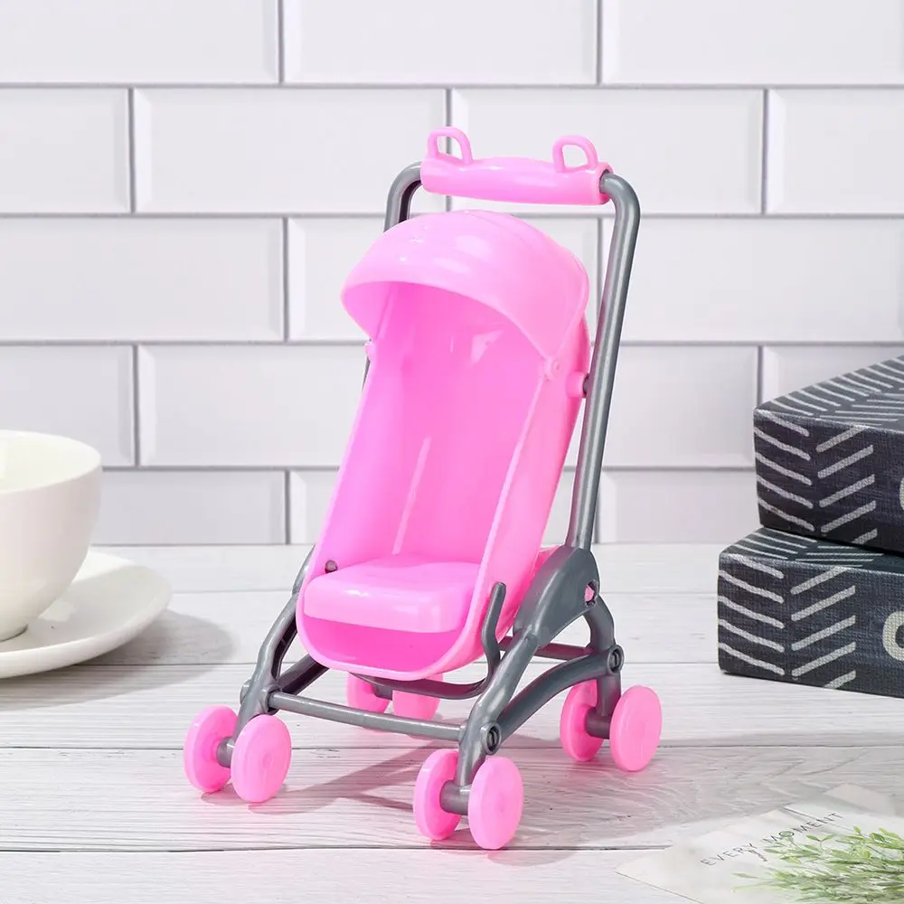 Mini silla de plástico multicolor para muñecas