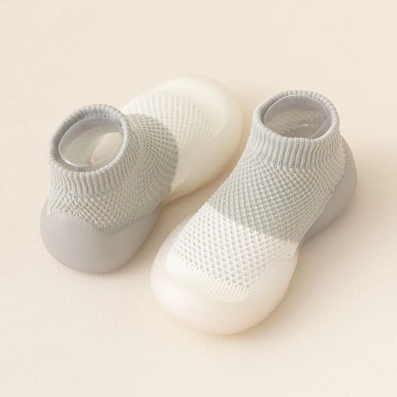 BeBe Calcetines y zapatillas primeros caminantes bebé suela blanda - imagen 2
