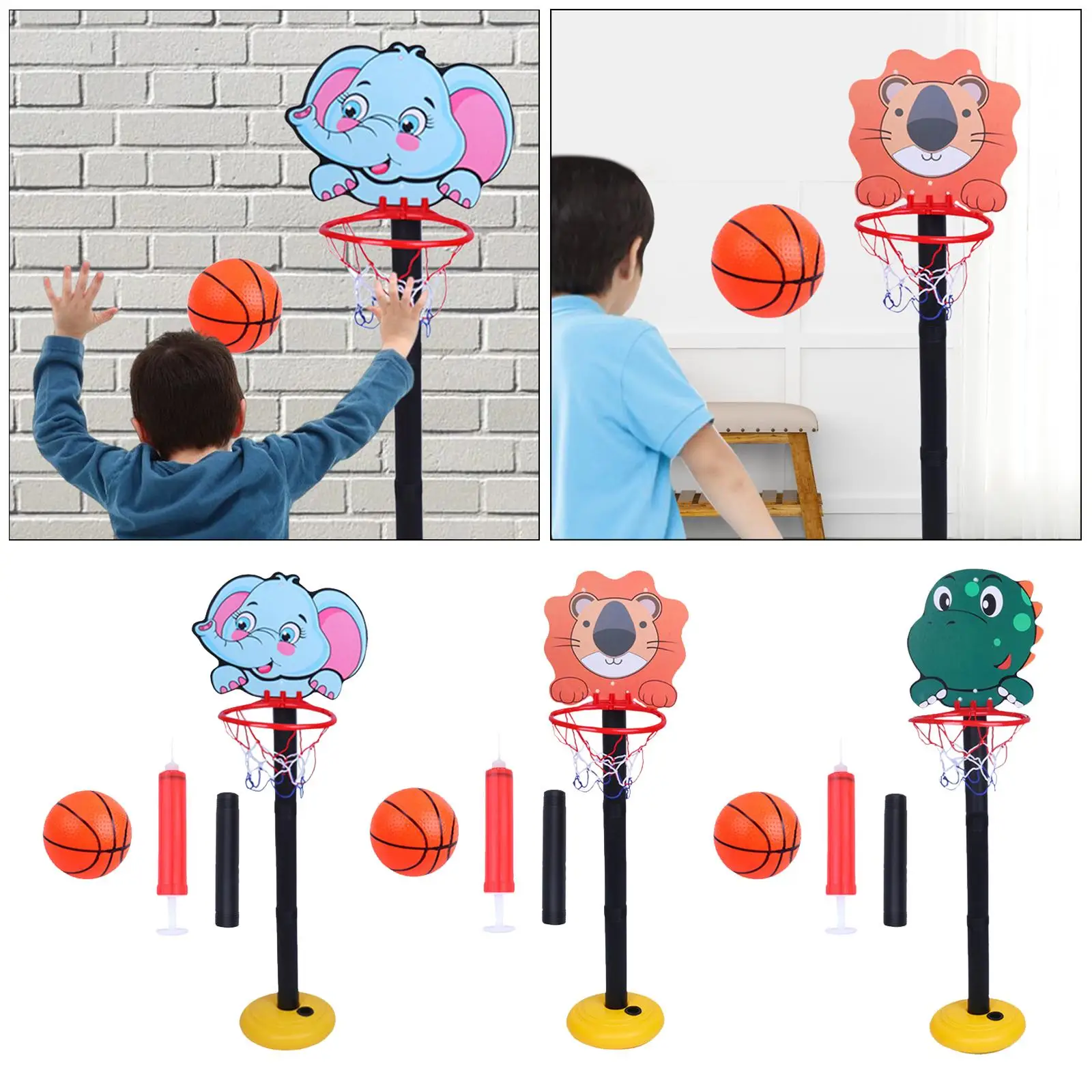Aro de baloncesto ajustable para jardín al aire libre - imagen 4