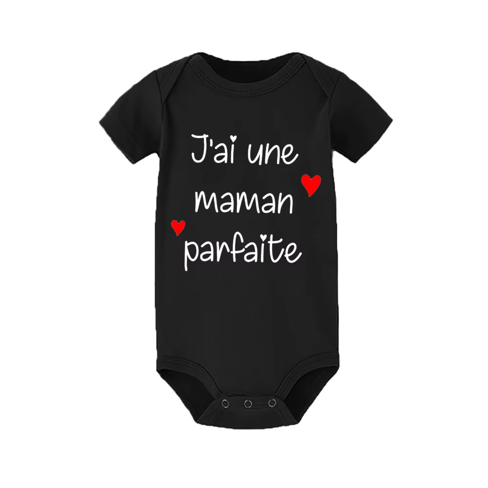 Pelele manga corta unisex para recién nacido – Estampado suave - imagen 5