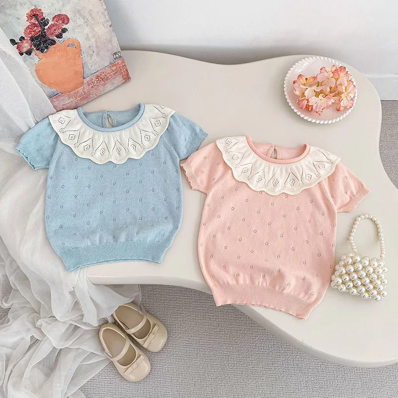 MILANCEL Camiseta perforada de verano transpirable para niños - imagen 5