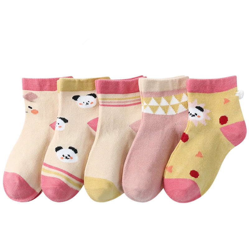Calcetines de algodón coreanos para niños y niñas