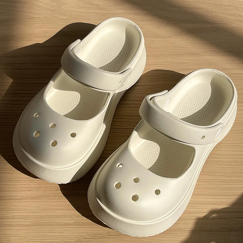 Mary Jane de piel suave para niña – Suela antideslizante de verano - imagen 2