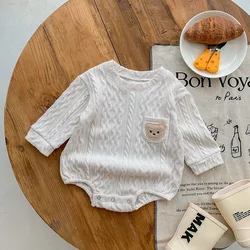 Body manga larga Milangel para bebé – Ropa una pieza otoño