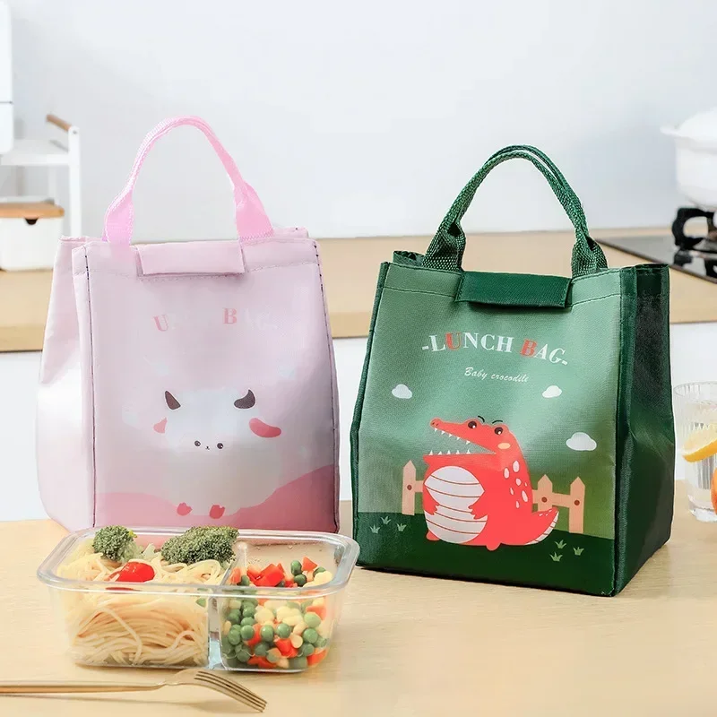 Fiambrera isotérmica infantil con dibujos animados – Bolsa térmica para almuerzo - imagen 4
