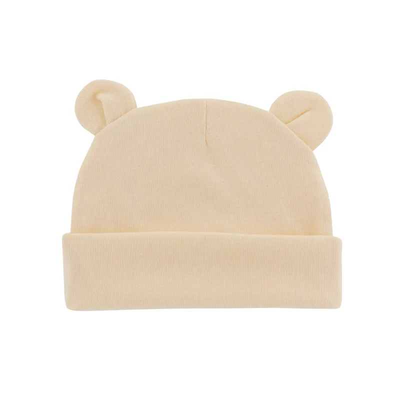 Gorro bebé recién nacido con orejeras de otoño e invierno