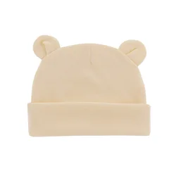 Gorro bebé recién nacido con orejeras de otoño e invierno